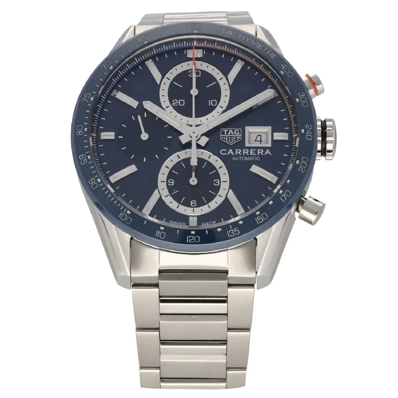 watch with rugged charm-  Tag Heuer Carrera CBM2112-0 41mm Stainless Steel Watch